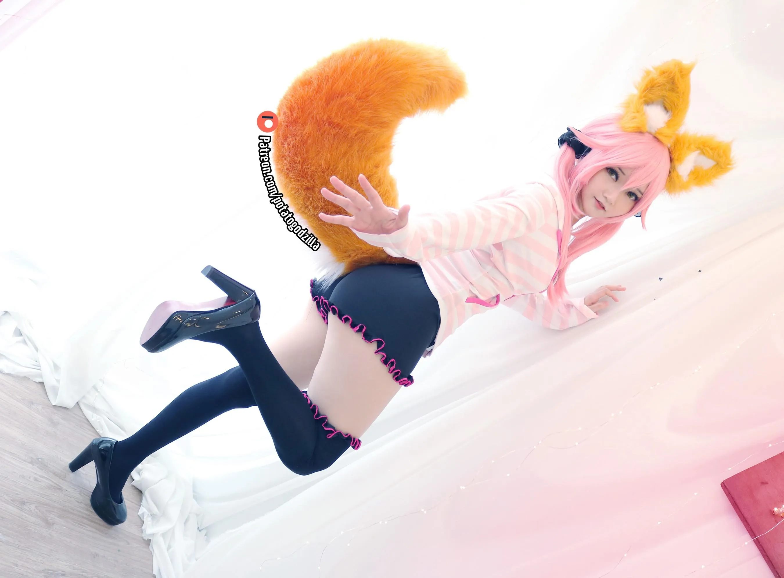 Potato Godzilla – NO.76 Tamamo School Uniform [50P]插图3